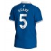 Maillot de foot Everton Michael Keane #5 Domicile vêtements 2023-24 Manches Courtes